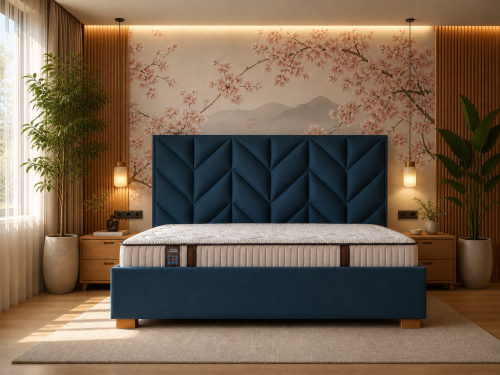 łóżko madrid italcomfort plus materac alpina swiss home italcomfort